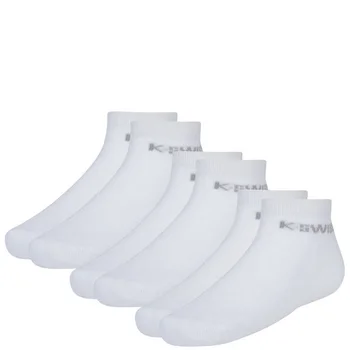 K-Swiss 3-Pack Socks - White/Grey