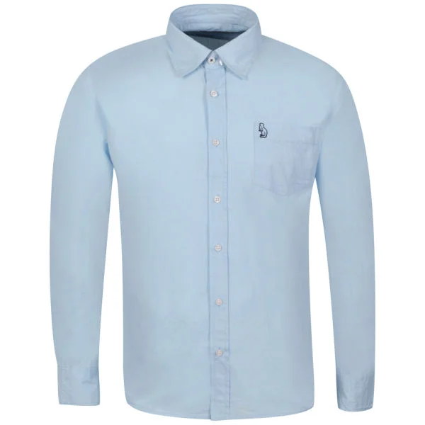 Barnaby Mac Men's Brighton Shirt - Pale Blue - S - Pale Blue Image 1