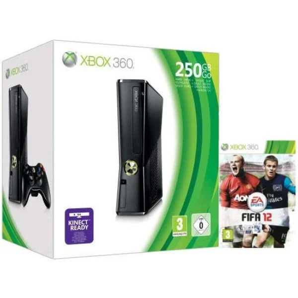 Xbox 360 250GB Bundle (Includes Fifa 12) Image 1