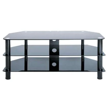 LEVV Black TV Stand for up to 50 Inch TVs