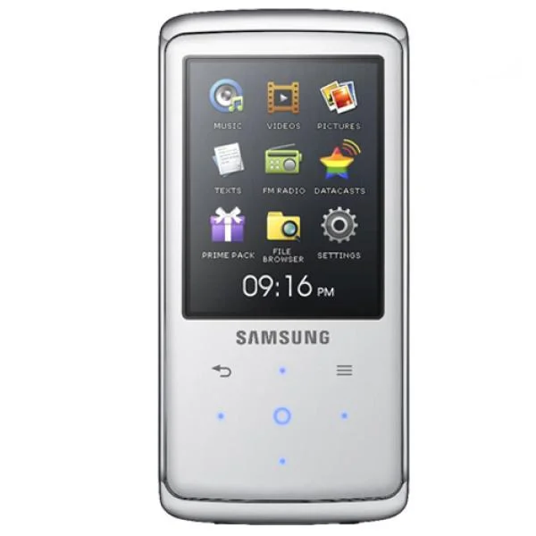 Samsung Q2 8GB MP3 Player - White (SAMQ2WH8G) Image 1