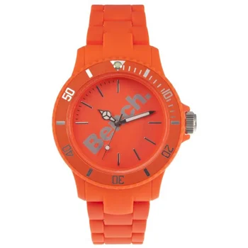 Bench Women's Plastic Bracelet Strap Watch - Orange