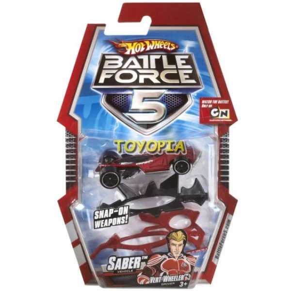 Hot Wheels Battle Force 5 Battle Action Set - Saber Image 1