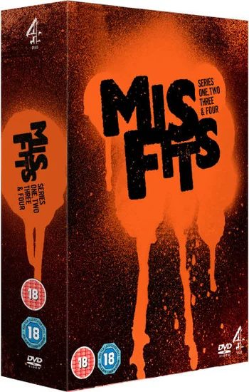 Misfits - Series 1-4