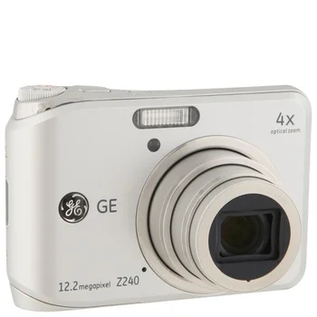 GE Z240 Digital Camera - Silver (12.2MP, 4 x Optical Zoom, 2.5 Inch LCD)