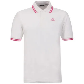 Kappa Men's Lamot Polo - White/Fuchsia