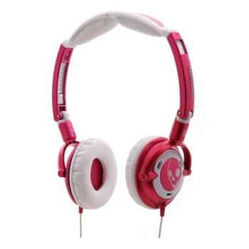 Skullcandy 2010 Lowrider Headphones - Pink/White