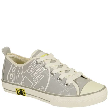 Body Glove Unisex Lifestyle Sympathy Canvas Pump - Grey/White