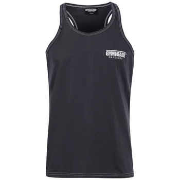 Gymheadz Men's Hardcore Bodybuilding Vest Grey