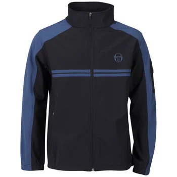 Sergio Tacchini Men's Russo Tech Jacket - Black/Blue