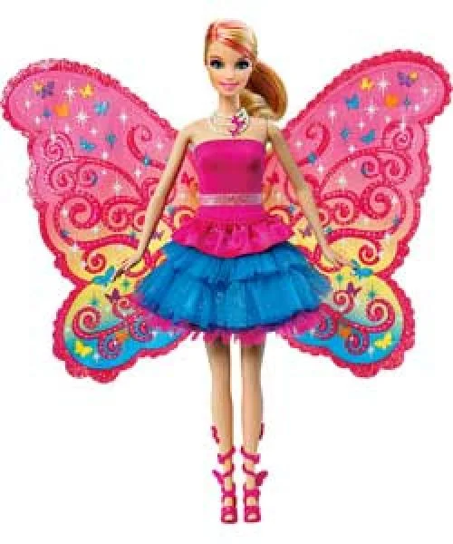 Barbie - A Fairy Secret - 2-in-1 Dress and Wings Doll Image 1