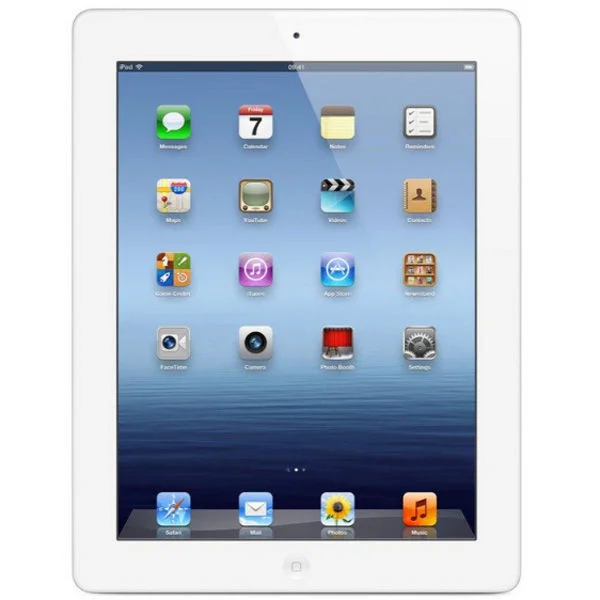 Apple New iPad 3rd Generation - 32GB Wi-Fi & 4G Tablet in White (MD370B/A) Image 1