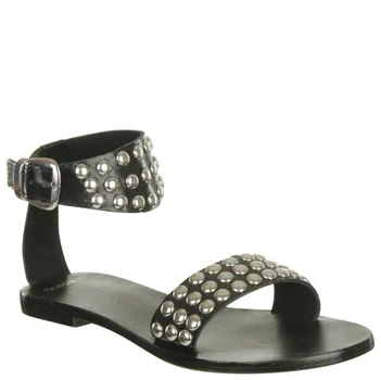 Bronx Women's Sienna Ankle Strap Sandals - Black