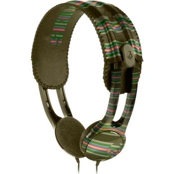 SkullCandy Icon Soft Brown Stripe Headphones