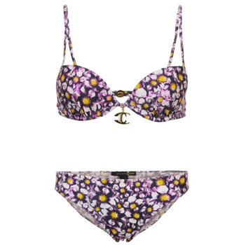 Just Cavalli Women's Pansy Print Bikini - Multi