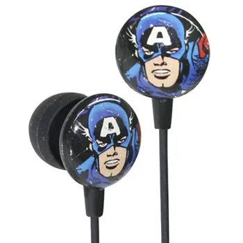 iHip Marvel Retro Earphones - Captain America