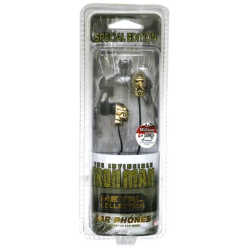 iHip Marvel Retro Earphones - Iron Man