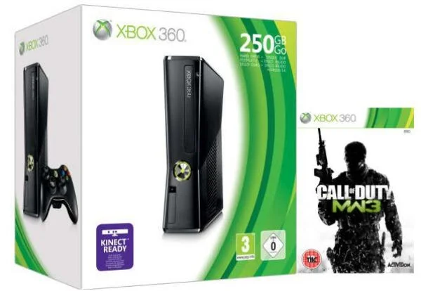 Xbox 360 250GB Bundle (Includes Call Of Duty: Modern Warfare 3) Image 1