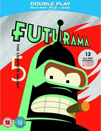 Futurama - Season 5: Limited Edition (Blu-Ray, DVD, T-Shirt and Script)