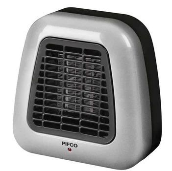 Pifco 500W Silver Portable Fan Heater