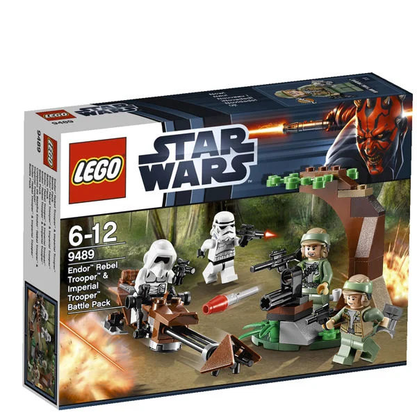 LEGO Star Wars: Endor Rebel Trooper & Imperial Trooper Battle Pack (9489) Image 1