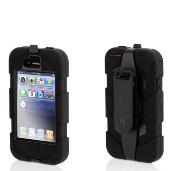 Griffin Survivor Extreme Conditions Case for iPhone 4/4S - Black (GB01902) Image 1