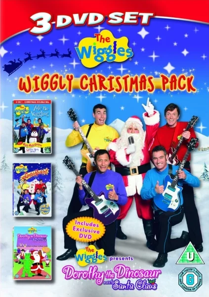 The Wiggles: Christmas Triple (Yule be Wiggling / Santa's Rockin! / Dorothy the Dinosaur meets Santa Claus) Image 1