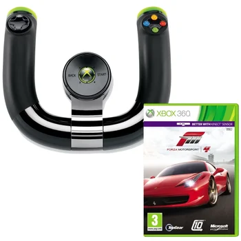 Forza Motorsport 4 Bundle (With Microsoft Official Xbox 360 Wireless Speed Wheel)