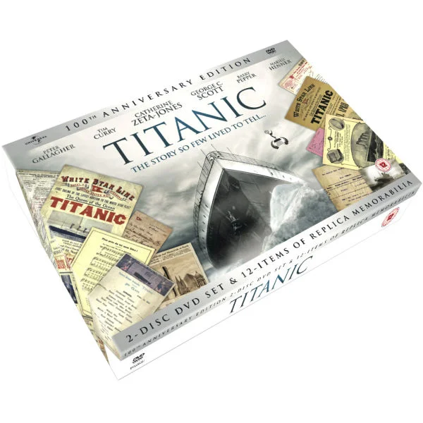 Titanic - Gift Set Presentation Box (Includes 12 Items of Memorabilia) Image 1
