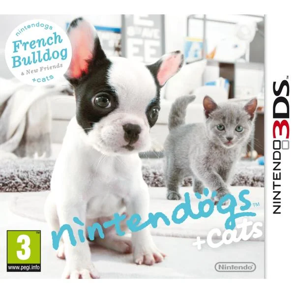 Nintendogs and Cats (French Bulldog and New Friends) (3DS) Image 1