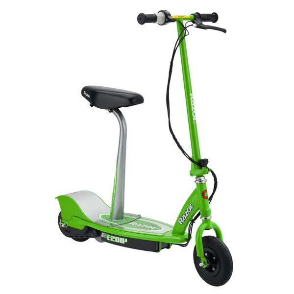 Razor E200S Seated Electric Scooter - Green Image 1
