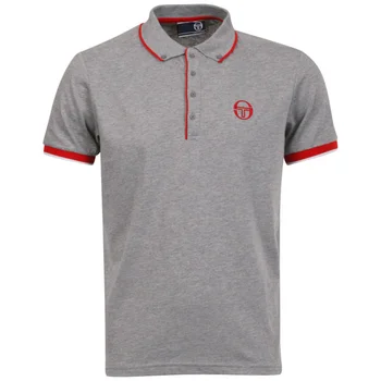 Sergio Tacchini Men's Class Polo-Shirt - Grey