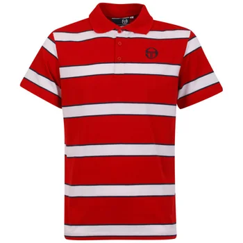 Sergio Tacchini Men's Coniston Pique Polo-Shirt - Red