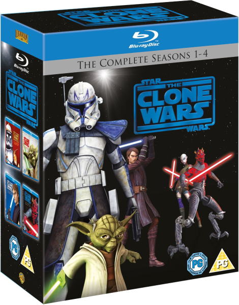 Star Wars Clone Wars - Series 1-4 Image 1
