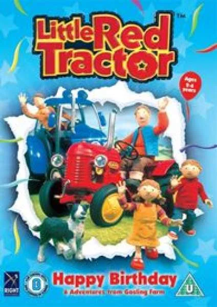 Little Red Tractor - Happy Birthday Image 1