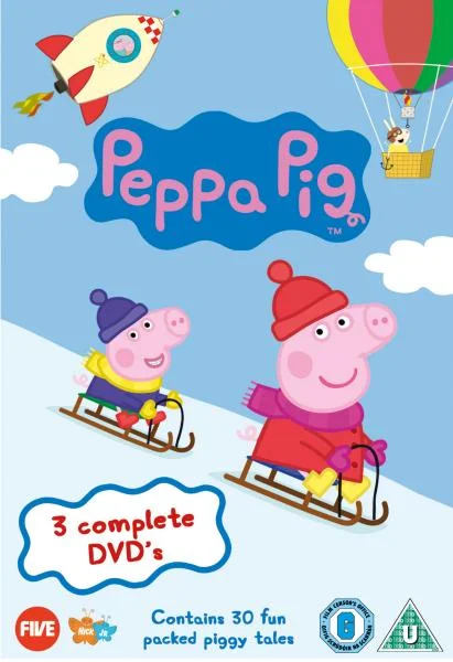 Peppa Pig - Balloon Ride/Cold Winter Day/Stars Image 1