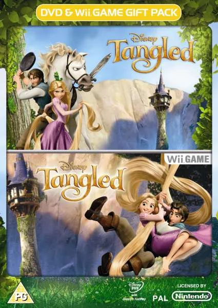 Tangled (Includes Tangled Wii Game) Image 1