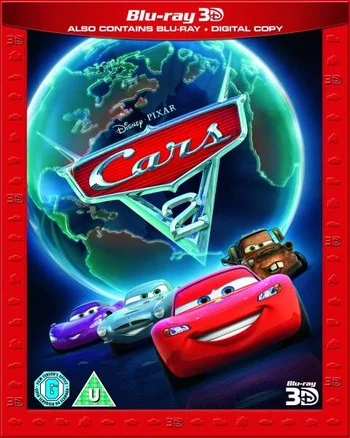 Cars 2 3D - Super Play (3D Blu-Ray, 2D Blu-Ray and Digital Copy)
