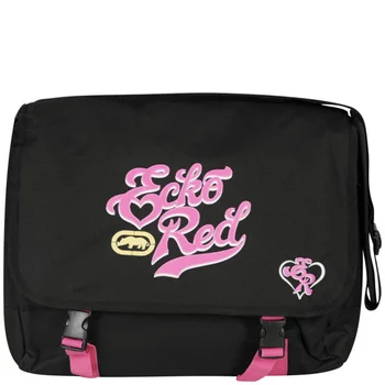 Ecko Women's Lola Messenger Bag - Black/Pink