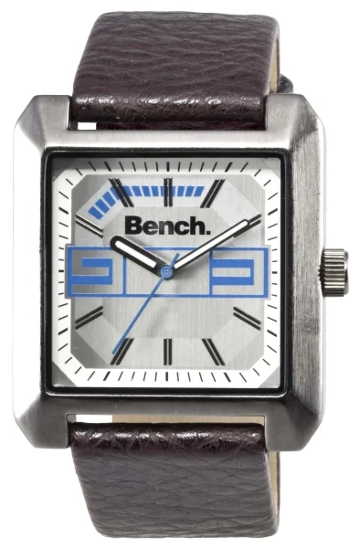 Bench Men's White Dial Brown Strap Watch Image 1