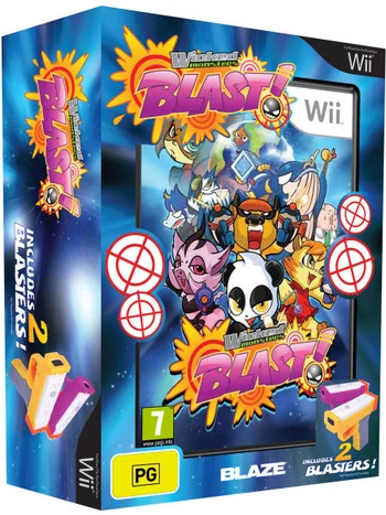 Wicked Monster Blast: Includes 2 blast guns