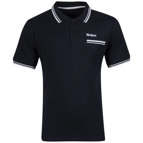 Kickers Men's Fairs Polo - Navy - S Image 1