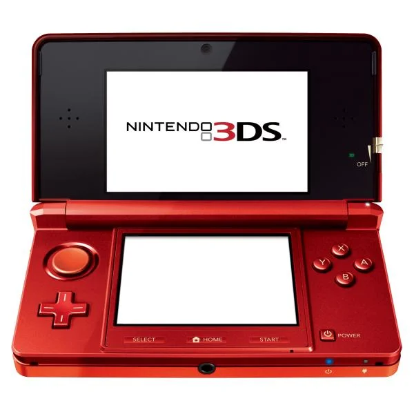 Nintendo 3DS Console (Metallic Red) Image 1