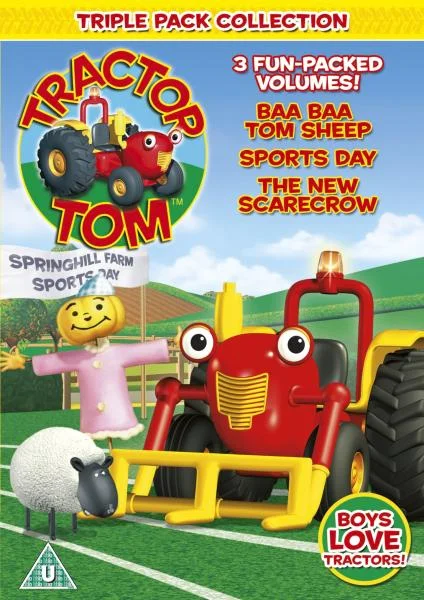 Tractor Tom (Baa Baa Tom Sheep / Sports Day / The New Scarecrow) Image 1