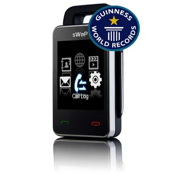 sWap Nova: World's Smallest Mobile Phone - Black