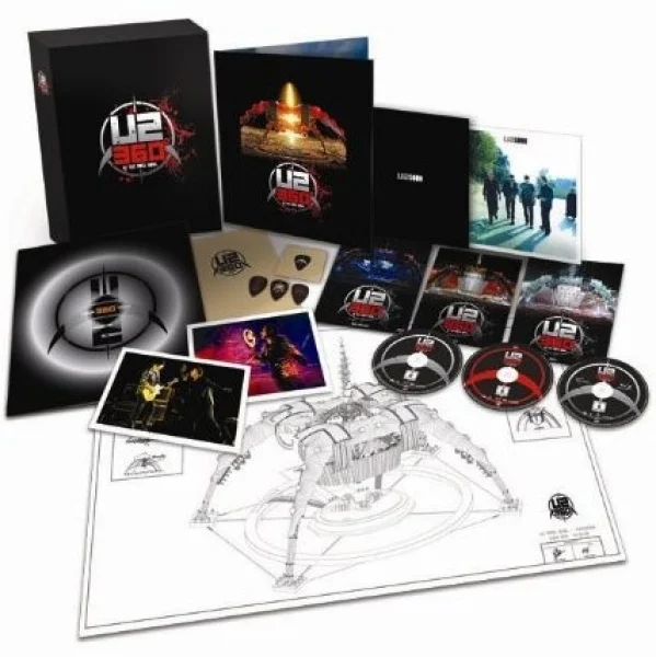 U2 360° At The Rose Bowl (2 DVD and Blu-Ray Super Deluxe Box Set) Image 1