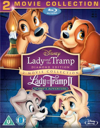 Lady and the Tramp 1 and 2