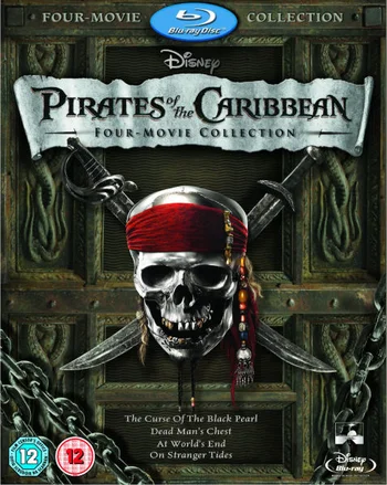 Pirates of the Caribbean 1-4