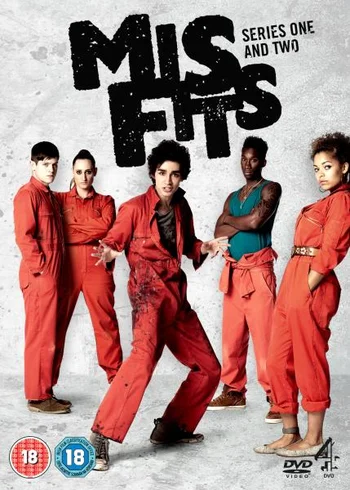 Misfits - Series 1 and 2