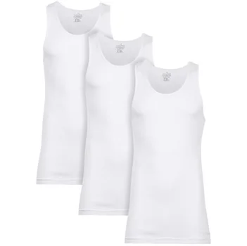 Calvin Klein Men's 3-Pack Vests - White
